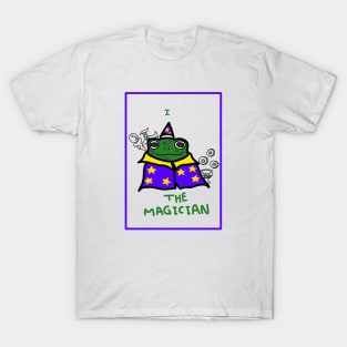 Number I The Magician toad frog thingy tarot inspired T-Shirt